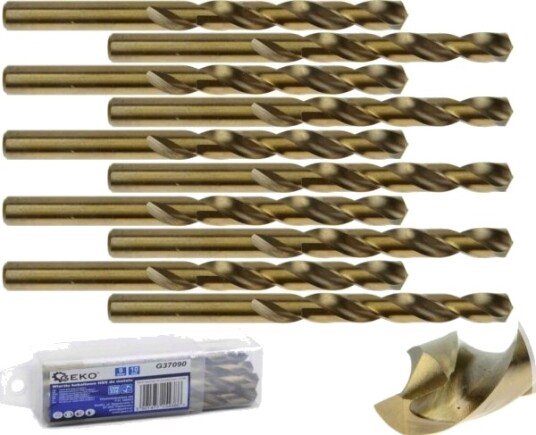 Geko Drill Hss Koboltbor For Metall 9,5 Mm (10/210)