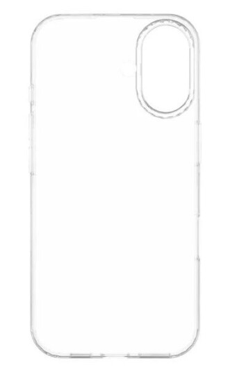Lippa iPhone 16 Cover 1 mm Slim TPU Clear