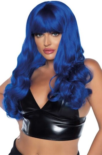 Leg Avenue Misfit Long Wavy Wig Blue Leg Avenue Misfit Long Wavy Wig Blue