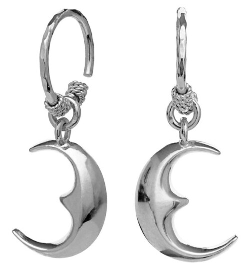 Maanesten Moonie Earring Øredobber Sølv