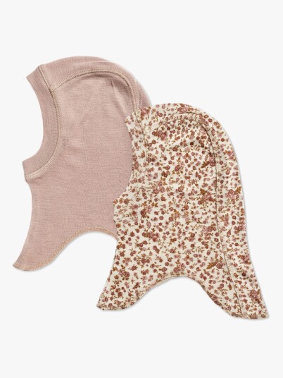 Wheat Felix Balaklavaer 2 Pakk Merinoull Rose Flowers 44 47