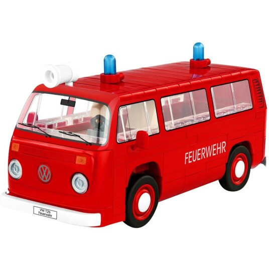 Cobi Volkswagen T2b Brannbil Byggesett 1:35 Rød