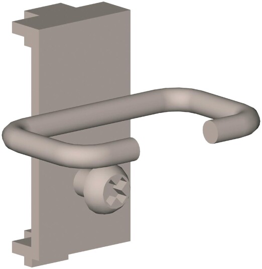 Treston 85323951 Bøylekrok R35, 5-pakning 35 x 17 mm, Garasjeinnredning & oppbevaring