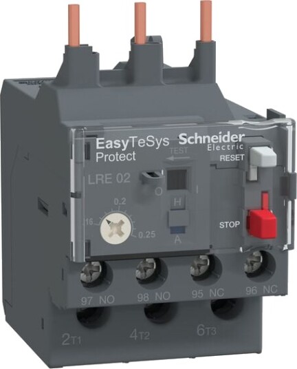 Schneider Electric Overbelastningsvern Easy TeSys LRE02 0.16 0.25A
