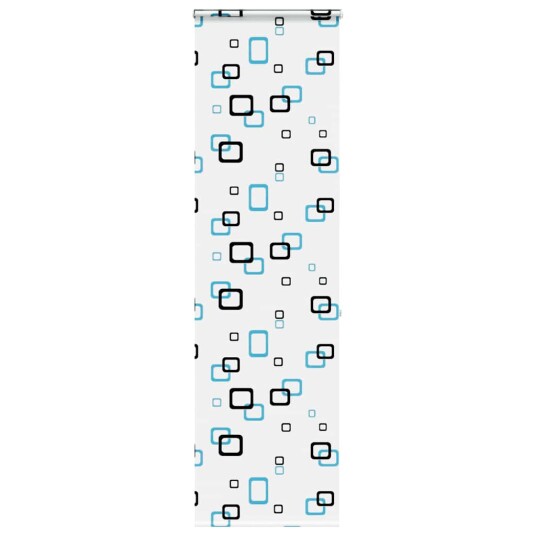 Dusjrullgardin med kassett 70x240 cm Stoffbredde 66 cm