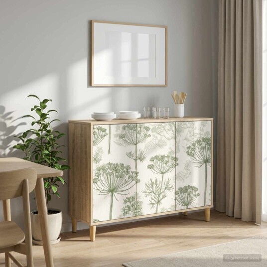 vidaXL Serviesskap GOTHA Sonoma 102 x 33 x 75 cm Konstruert tre