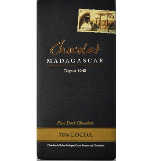 Chocolat Madagascar Fine Dark Chocolate 70% Chocolat Madagascar Fine Dark Chocolate 70%