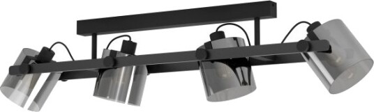 Eglo Hornwood 2 Tak 4Xe27 Sort/Røyk Fsc Eglo Hornwood 2 Tak 4Xe27 Sort/Røyk Fsc