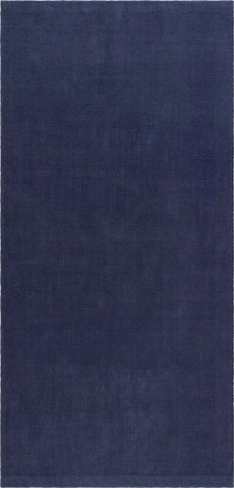 Hemse Bomullsteppe 75x150 cm - Blå