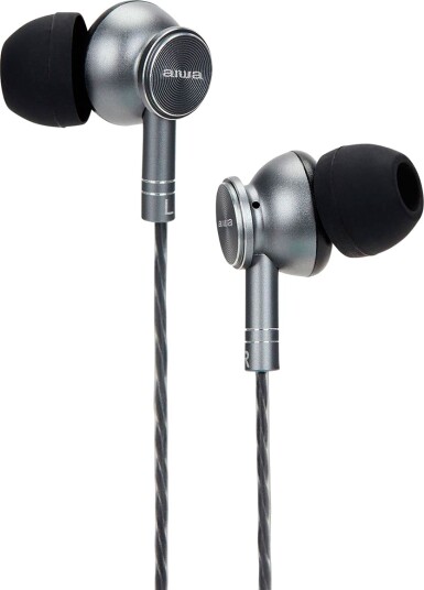 Aiwa ESTM-100TN In-Ear hodetelefoner Sølv