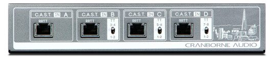 Cranborne Audio C.A.S.T. Distribution Hub Via Cat 5 Cranborne Audio C.A.S.T. Distribution Hub Via Cat 5