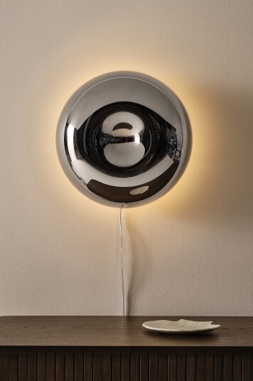 Jotex RAGGE vegglampe krom 2122580010 Jotex RAGGE vegglampe krom 2122580010