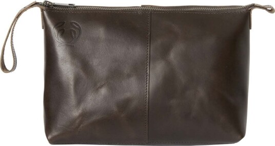 Chevalier Leather Toilet Bag Leather Brown OneSize