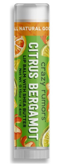Crazy Rumors Lip Balm Citrus Bergamot