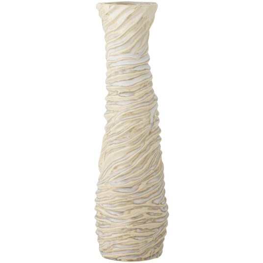 Bloomingville Damien Vase 31,5 cm Naturhvit Bloomingville Damien Vase 31,5 cm Naturhvit