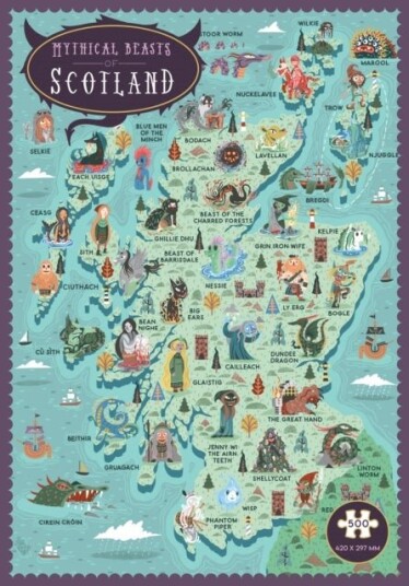 Mythical Beasts of Scotland Jigsaw Mythical Beasts of Scotland Jigsaw