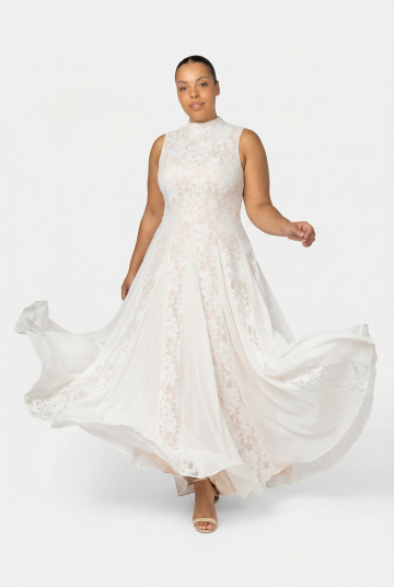 Murlongcres. Ylva Maxi Dress White