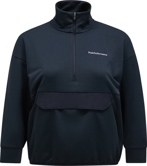 Peak Performance W Mid Layer Svart Golfgenser dame Black X Small