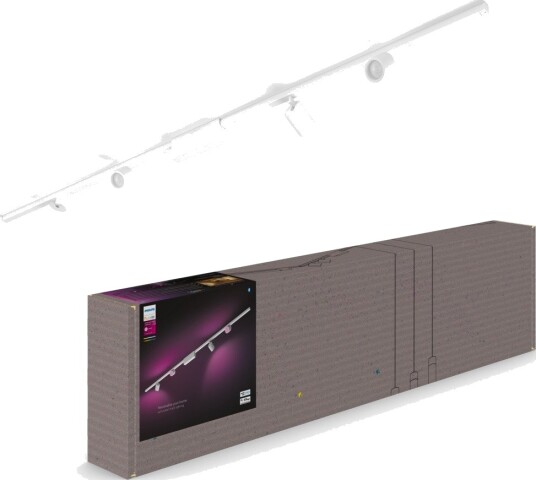 Philips Hue Perifo taklys basekit (4 spots) (hvit)