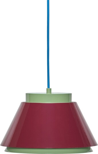 Hübsch Remi Taklampe Grønn/ Rød
