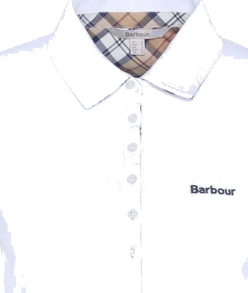 Barbour Dame Topper Hvit M,