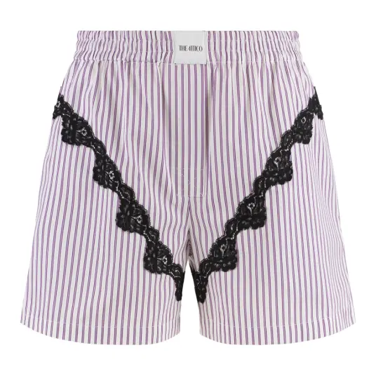 The Attico Dame Shorts Lilla S