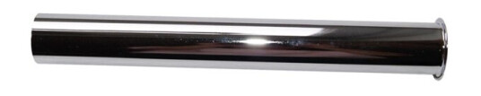 Megatherm Drain pipe chromium plated 32 x 200 mm with collar