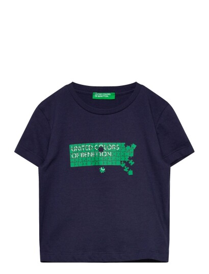 United Colors of Benetton T Shirt Navy 104