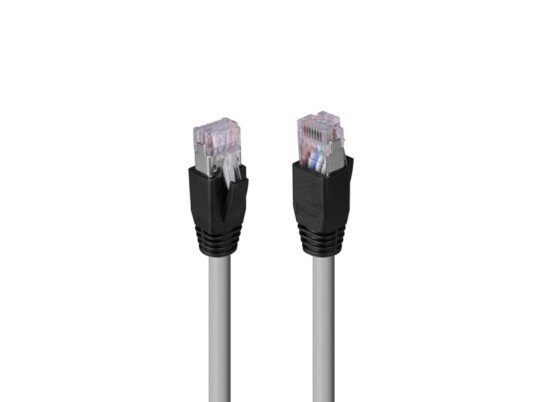 Lindy 48650 50 M Cat6a U/Ftp Stp Rj 45 Rj 45 Grå