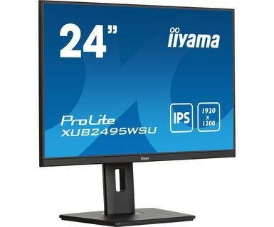 Iiyama ProLite XUB2495WSU-B7 24,1" IPS PC-skjerm 1920x1200 75Hz Svart Iiyama ProLite XUB2495WSU-B7 24,1" IPS PC-skjerm 1920x1200 75Hz Svart