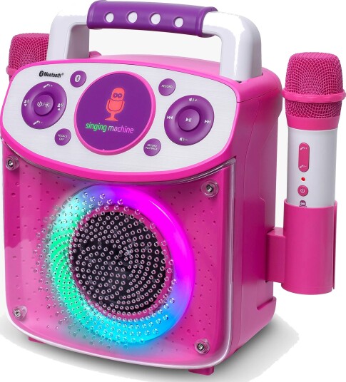 Singing Machine Karaokemaskin Mini Sparkle Rosa
