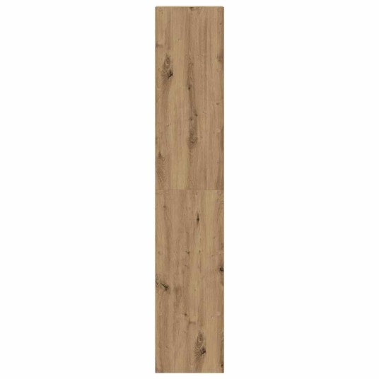 Bokhyller 2 stk stablebar artisan eik 30x30x80cm konstruert tre