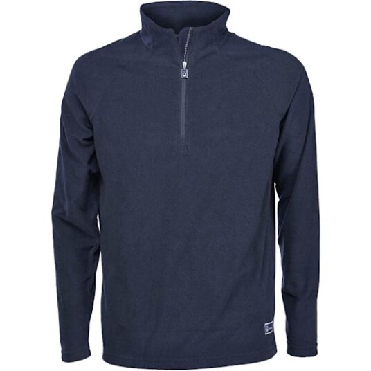 Hygge Micro Fleece Zip Neck Herre Navy L