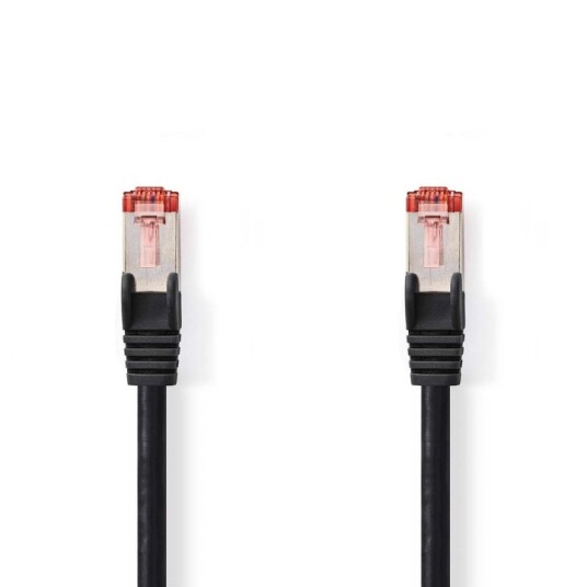 Nedis CAT6 20m Nettverkskabel S/FTP RJ45 Sort