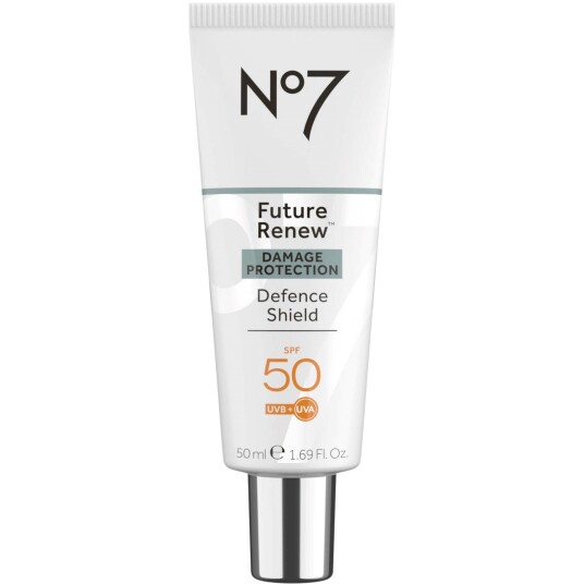No7 Future Renew SPF50 Solkrem 50 ml - Høy beskyttelse og hydrering