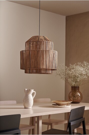 Ellos Home   Taklampe Emelee   Brun