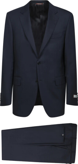 Canali Herre Dress Blå 2XL,