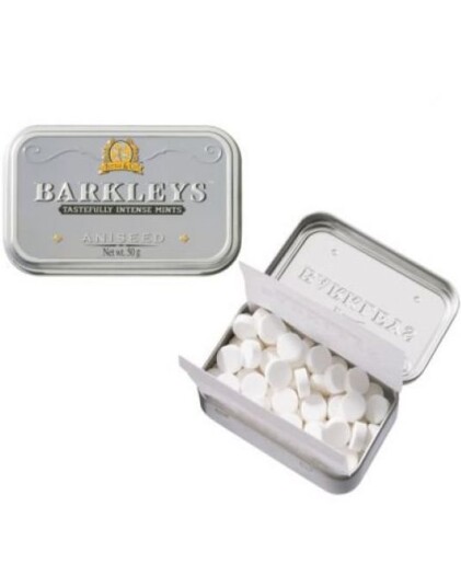 Barkleys Intense Mints Aniseed   Sukkertøy med Smak av Anis 50 g