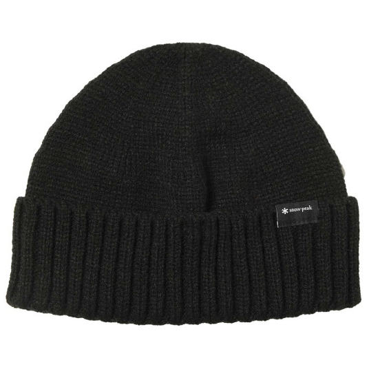 Snow Peak Nsd Knit Cap Black Black one_size Snow Peak Nsd Knit Cap Black Black one_size