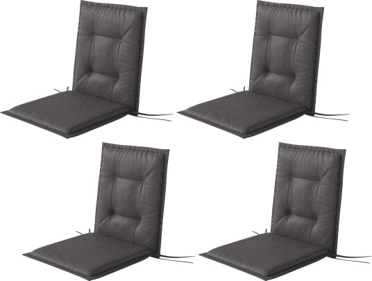 Sett med 4 sitteputer 108 x 50 x 5 cm stolputer med knyting utendørs innendørs sittepute sittepute benkpute for hagemøbler s Sett med 4 sitteputer 108 x 50 x 5 cm stolputer med knyting utendørs innendørs sittepute sittepute benkpute for hagemøbler s