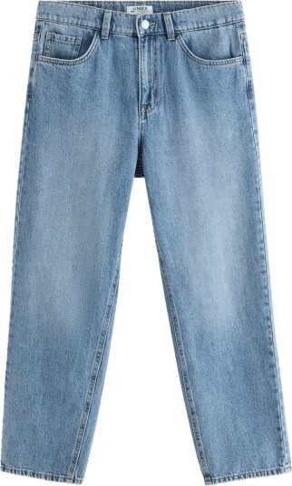 Lindex Baggy Jeans With Regular Waist Blue 128