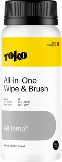 Toko All-In-One Wipe and Brush Preppeutstyr, ONE SIZE