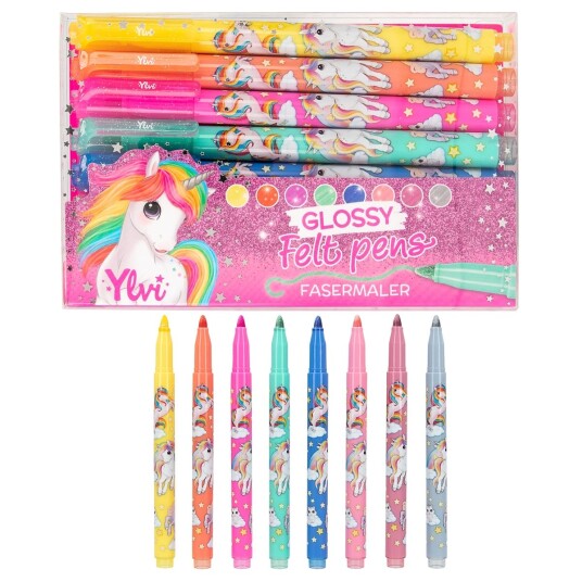Ylvi Glossy Felt Pen Set  0412094 