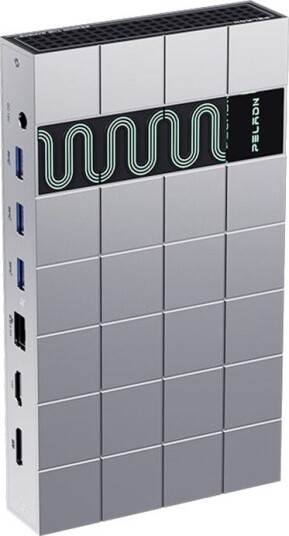 Peladn G2E Thunderbolt 5 dokkingstasjon sølv Peladn G2E Thunderbolt 5 dokkingstasjon sølv