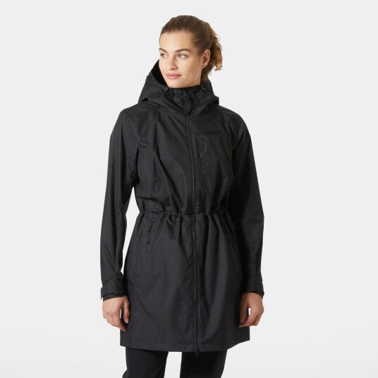 Helly Hansen Westport Regnfrakk Dame Svart 3xl
