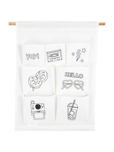 Creativ Company Hanging Organizer White