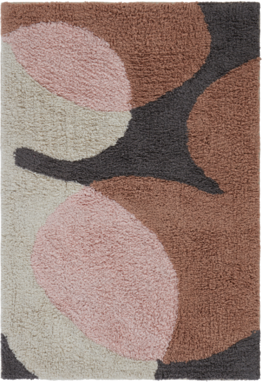 Delores badematte Grå/beige/rosa