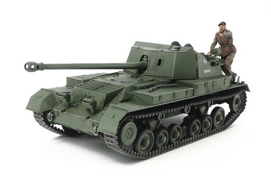 Tamiya 1/35 Britisk Anti-Tank Kanon Modellbyggesett Archer