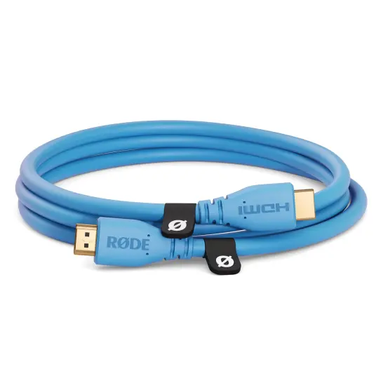 Røde HDMI-Kabel 1,5m Blue 1,5m Blå
