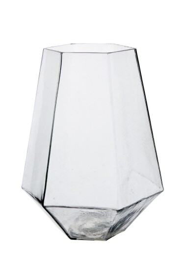 Affari Magnolia Vase Glass H28cm